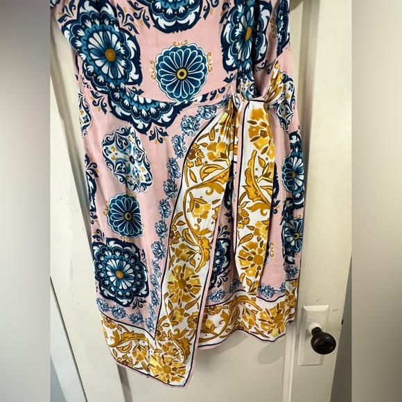 Anthropologie Maeve Wrap Resort Dress 8 - Picture 7 of 9